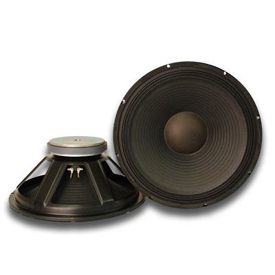 Pair 18 Raw Subwoofers/Woo​fers/Speakers~​PA DJ PRO NEW