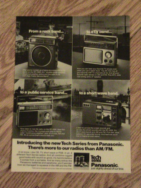 panasonic shortwave radio in Consumer Electronics