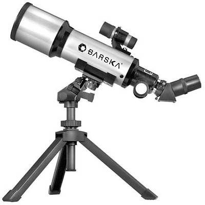   Starwatcher Refractor Telescope w/ Case, Tripod & Software, AE10100