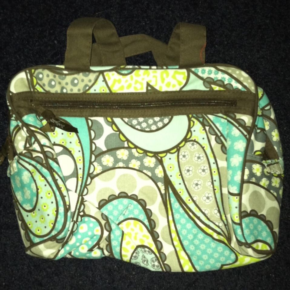 Boho Patchwork Paisley Cosmetic Bag Thirty one