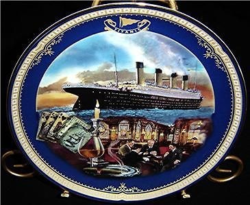 TITANIC The Smoking Room Fourth Issue Bradford Plate