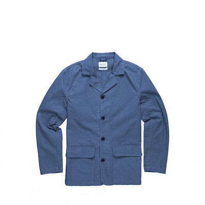 NORSE PROJECTS BRAND NEW AARDAL SHIRT BLAZER S/S 2012 SZ. L LIGHT BLUE