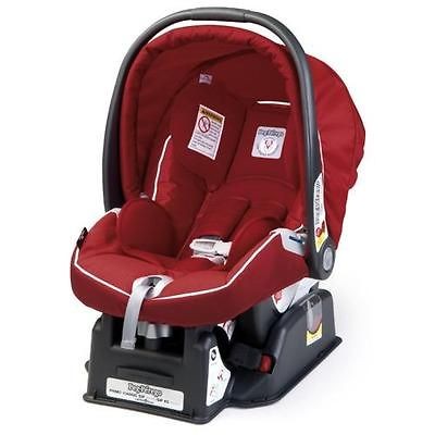 Peg Perego Primo Viaggio sip 30/30 Car Seat w/ Back Seat Mirror 