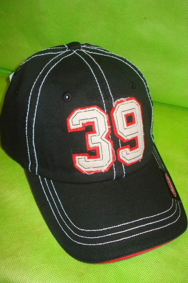 PETERBILT HAT 39 BLACK SOLID CLOTH / SANDWICH BILL *FREE 