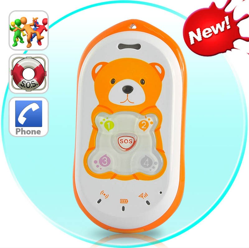 GPS Tracker Phone for Kids with SOS Calls and Voice Monitoring