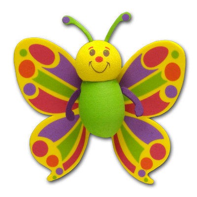 PRETTY BUTTERFLY Antenna Topper / Antenna Ball / Mirror Dangler 