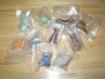 Wade Red Rose Tea Figurines Pet Shop Full Set in bags