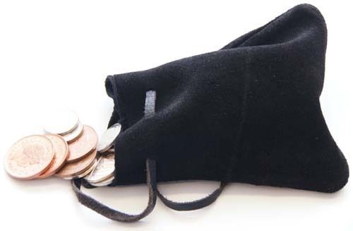   /Larp/SCA/Pagan/Re enactment Leather DRAWSTRING MONEY/DICE POUCH/BAG