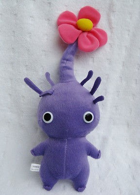 NEW NINTENDO PIKMIN 2 PLUSH TOY DOLL   Purple Flower