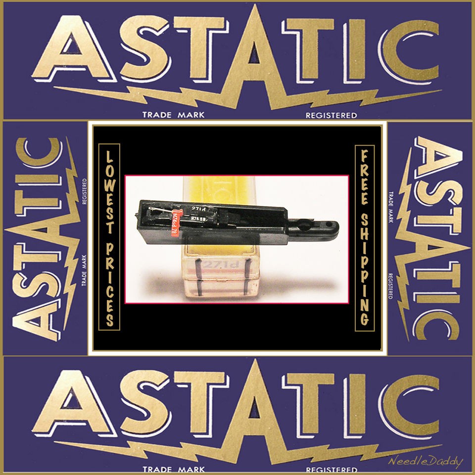 ASTATIC 271D PHONOGRAPH CARTRIDGE  RECORD PLAYERS