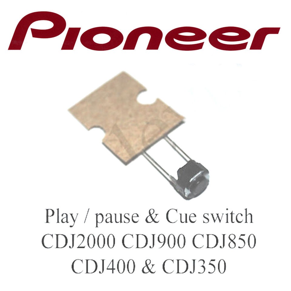 PIONEER CDJ2000 CDJ900 CDJ400 PLAY PAUSE CUE SWITCH UK STOCK CDJ 400 