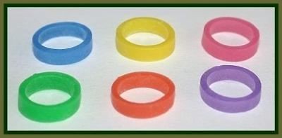 100 LEG BANDS~CHICK POULTRY BIRD QUAIL EGG~SMALL SIZE 5