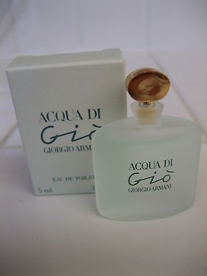 Giorgio Armani ACQUA DI GIO EDT Mini .17 oz womens Boxed Unused