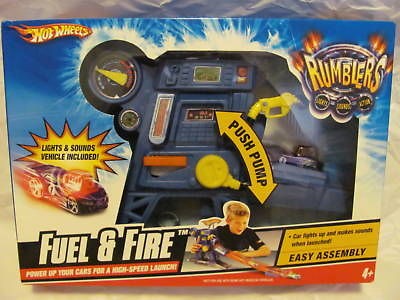 Mattel~Hot Wheels~Rumbler​s~Fuel N Fire~Play Set