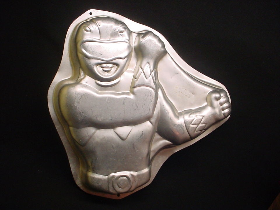   Morphin POWER RANGER cake pan metal bake mold jello Boy Girl party