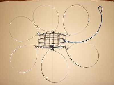 Crab snare / trap with clear loops   catch dungeness crabs with 
