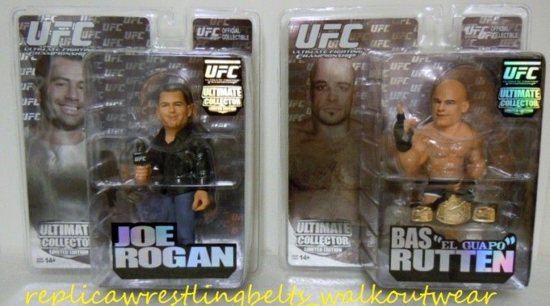 BAS RUTTEN & JOE ROGAN ROUND 5 UFC SRS 6 LIMITED FIGURE