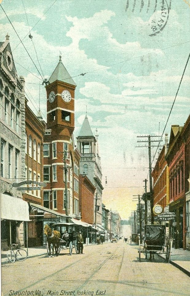 staunton va post cards