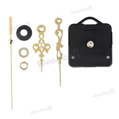 Quartz Clock Movement Mechanism Long Spindle Gold Hand