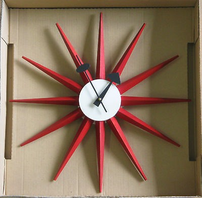   Sunburst Clock George Nelson. Compare to $453.60 Design Within Reach