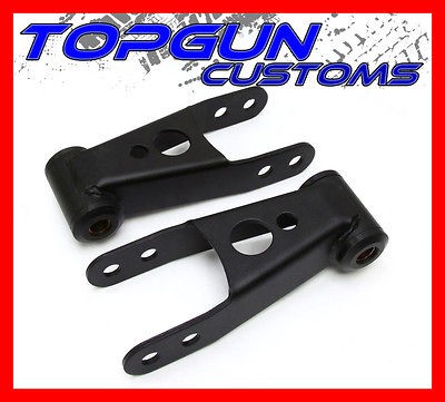   Ford F 150 1 2 Rear Lowering Drop Shackles Leveling Kit 2WD/4WD 4x4