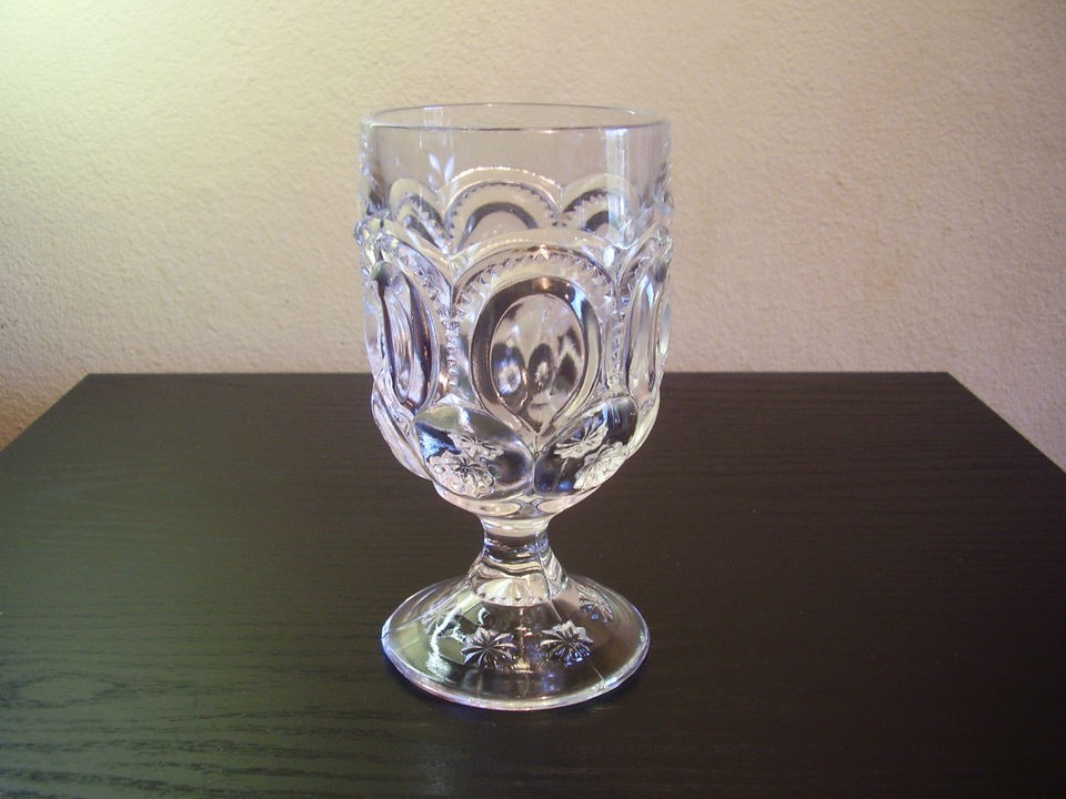 moon and stars glassware in 40s, 50s, 60s