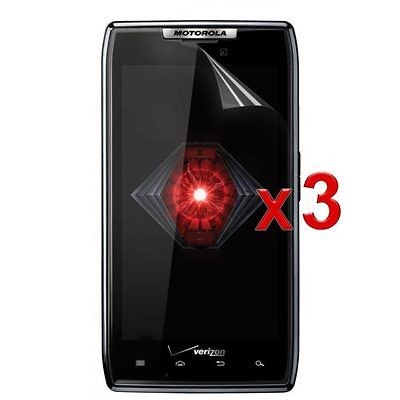   lcd film guard screen protector Cover for motorola droid razr Razr