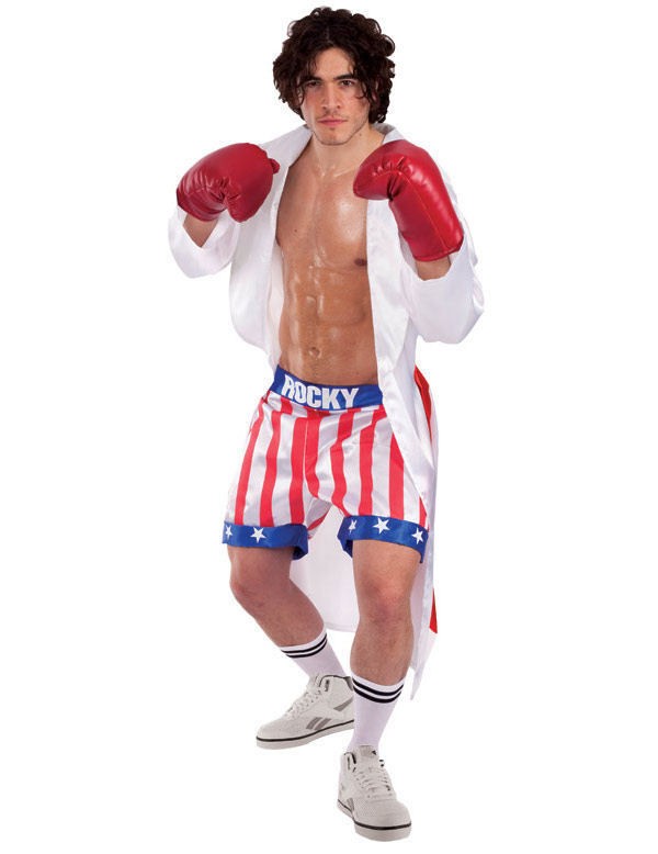   BALBOA BOXER WIG Rocky Licensed Halloween Costume Accessory 24779 01