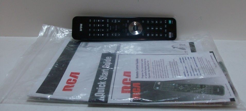 RCA LCD 46LA45RQ LCD TV Remote and Manual