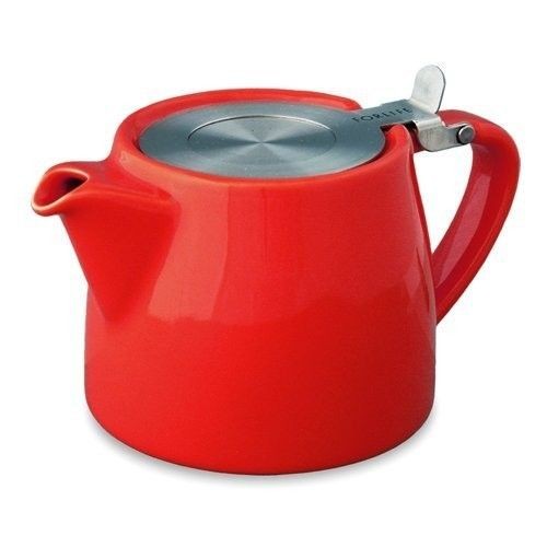 SUKI RED TEAPOT + 100 GRAMS OF LOOSE LEAF TEA