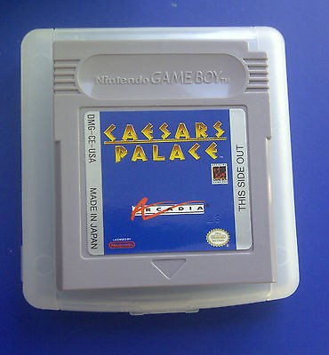   GameBoy Caesars Palace game WORKS Gamble roulette slots casino