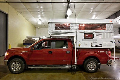 NEW 2013 Low Profile Lite Weight Pop Up Slide In Truck Camper AKA B800 