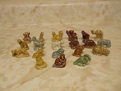 WADE ENGLAND RED ROSE TEA FIGURINES ANIMAL SERIES 2 1985 94 (20 piece 