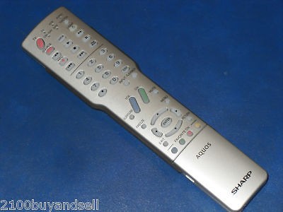 New Sharp Aquos Silver GA416WJSA Remote LC40C37U