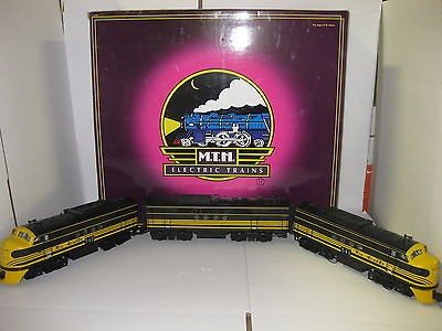 MTH O Sc Premier Denver Rio Grande FT ABA Diesel Set w/Proto Sound 2.0 