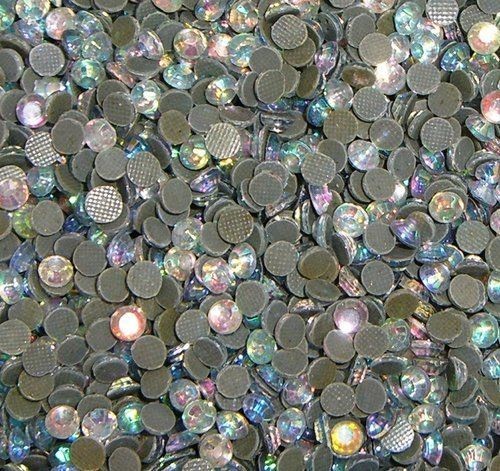 1440 Hot Fix Rhinestones 4mm 16ss Crystal Clear AB 10 Gross