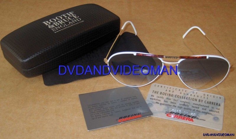   CARRERA 5706 WHITE METAL FRAME SUNGLASSES/NEW/FREE WORLDWIDE POSTAGE