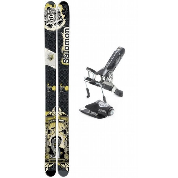 Salomon Czar 174 Skis + Look Px Racing 18 Ski Bindings
