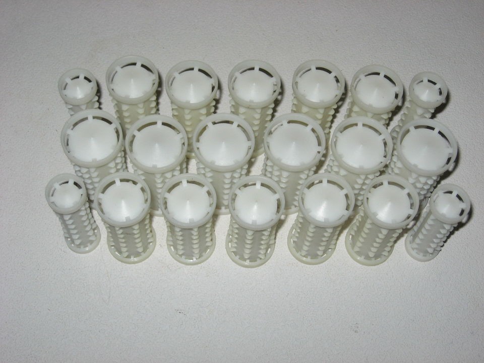 20 VINTAGE REPLACEMENT ROLLERS FOR CLAIROL KINDNESS HAIRSETTER K 420SZ 