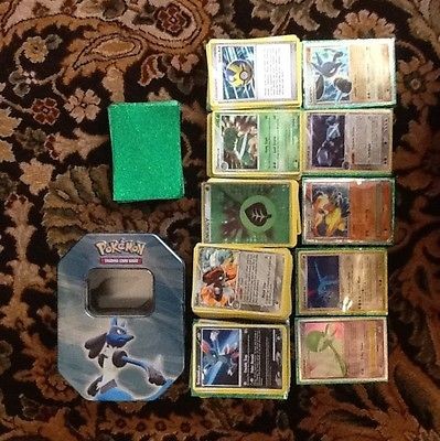 Pokemon Cards 290+ (includes Holo, Energy, Trainer, Level X, Level Ex 