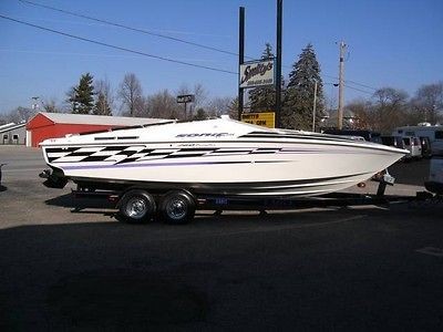 2002 Sonic 260 Prowler Mercury 496 Mag HO Whipple Charger Trailer Fast 