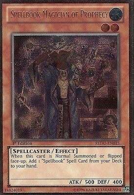 Spellbook Magician of Prophecy   REDU EN015   Ultimate Rare 