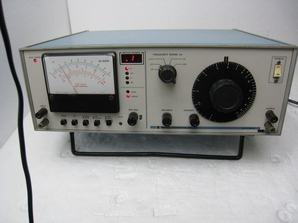 NATIONAL VP 7701A Distortion Meter 10 Hz   200kHz