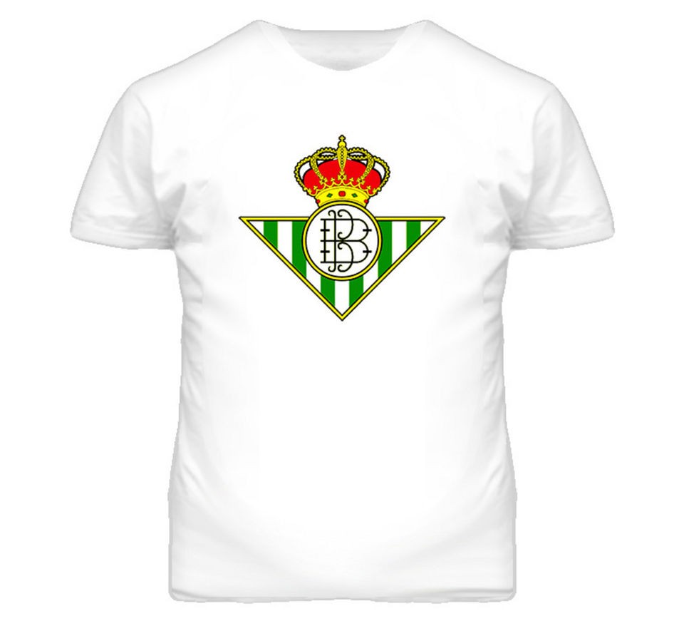Real Betis Spain Soccer Logo T Shirt