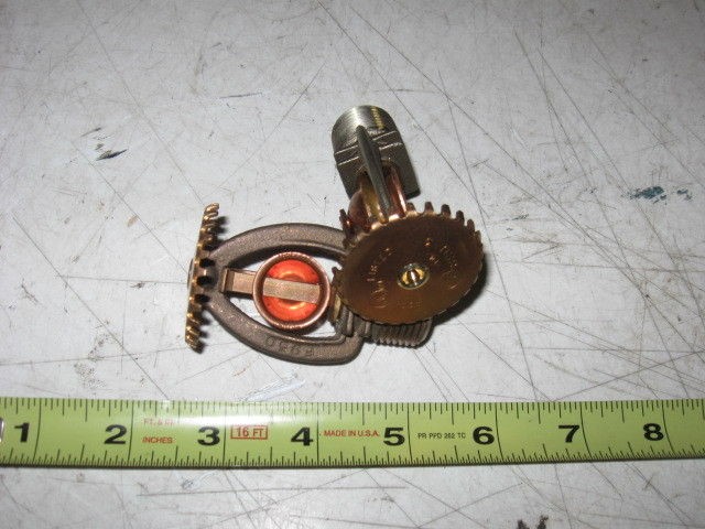 HALPRIN BRASS AND COPPER SPRINKLER HEADS TU57 NEW