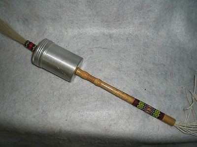 Gourd Shaker, Peyote Beaded, NDN made by Harry Nez