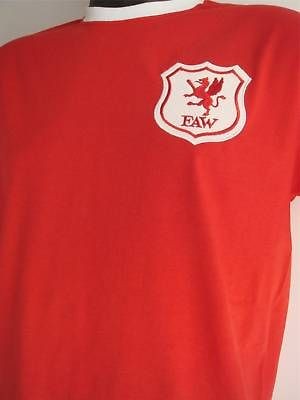 Retro Wales 1920s Football Shirt *New*