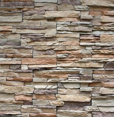 LEDGESTONE CULTURED VENEER STACKED STONE MANUFACTURED PANELS FOR WALLS