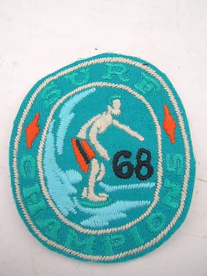 surfing surfer surfboard patch 68 longboard surf cool