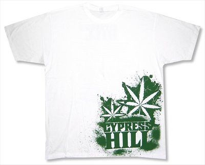 CYPRESS HILL   SIDE PRINT TOUR WHITE T SHIRT   NEW ADULT X LARGE XL